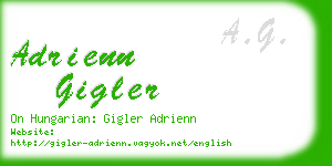 adrienn gigler business card